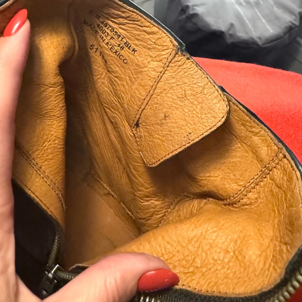 Frye Vicky 6” moto boot/ black/size 9 - Picture 8 of 8